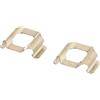 AVID Sram Avid Juicy BB7 - Set di 2 mollette di serraggio, Colore Grigio