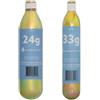 Generico Cartuccia bomboletta per Gilet Airbag Equestro Safefit 33g, Compatibile con Taglie da S a XL