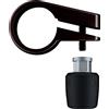 ABUS cannotto/Lock Nutfix reggisella Morsetto/Lock, Diametro 30, Rosso