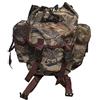 Carson M Carson - Zaino Multiuso Style, Zainetto Color Verde con Diverse Tasche Esterne, Zaino dal Design Moderno con Scoparti e Tessuto Anti Pioggia, Ideale per Pesca, Campeggio e Outdoor