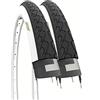 Ecovelo' 2 COPERTONI 700 X 35 C (37-622) 28 x 1.35 BIANCONERI CITYBIKE BICICLETTA STRADALE TREKKING 28 x 1 5/8 x 1 3/8