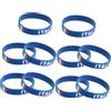 NUOBESTY 30pezzi Bracciale Silicone Stampato Con Bandiera Nazionale Per Eventi Sportivi e Giochi Internazionali Comfort e Durabilità Gadget Per e Appassionati Di Sport