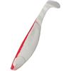 Relax Kopyto Shad - Pesce in gomma, 15 cm, 5 pezzi, 003, colore: Rosso/Bianco