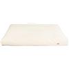 Bodhi ZABUTON | Serie ECO | Classico tappetino da meditazione con rivestimento rimovibile in 100% cotone biologico | tappetino da yoga con chiusura lampo | 80 x 80 x 7 cm | naturale