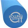 Rolling With It foam roller - miglior azienda ad alta densità ecologico in schiuma eva rulli per la terapia fisica, grande back roller per terapia del muscolo, mobilità e flessibilità