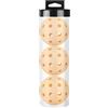 JINGAN Contenitori per palline da tennis con coperchi,Cilindro per palline da tennis, tubo trasparente per palla da tennis, organizer per palline da tennis