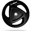 GymBeam Disco da Palestra Iron 30mm, Dischi da Palestra in Acciaio Inox e Gomma, Dischi in Ghisa per Bilanciere, Peso a Scelta, Allenamento a Casa e in Palestra, Resistenti (1.25, Chilogrammi)