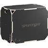 SPORTNOW Plyo Box 3 in 1 Box pliometrico con 3 Altezze di Salto Maniglie Box per Step-up Senza Bordi 76 x 61 x 51 cm Piattaforma pliometrica Attrezzo Fitness per Allenamento pliometrico Workout