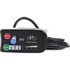 FUNOMOCYA Led880 e Accensione Spegnimento Display e Accensione Spegnimento in ABS Indicatore di Bassa Tensione per Controllo e Elettrica Compatibile 36v 48v