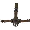 VEGA HOLSTER Piattaforma Cosciale Compatta 8K17 per Fondina e Accessori Verde Oliva