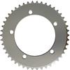 Finoti Monocorona Mtb Anello Della Catena Dell'ingranaggio Fisso 44T 46T 48T 50T 52T 53T Ruota di Catena Della Bici Della Pista Della Strada Singola Velocità 130mm BCD Corona Argenteo Corone Per Bicicletta (