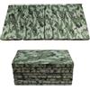 ZHWFDC Mat Di Ginnastica Tri-fold Camuffato Mat Tappetino Da 10 Cm Spesso Pesante Non Slip Oxford Oxford Per L'esercizio Da Palestra, Esercizio Fisico Scolastico, Allenament(Size:200x100x10cm（6.6x3.3x0.3ft）)