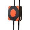 F Fityle Bersaglio da Muro per Boxe Bersaglio da Muro Focus Bersaglio in Pelle PU Strike Fighting Pad per Bambini Adulti Sacco da Boxe per Boxe per Palestra, Arancio 40 cm