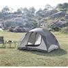 pro.tec Tenda da Campeggio a Forma di Cupola con Tettuccio Rimovibile Tenda per Escursioni e Festival per 2-3 Persone 213 x 213 x 130 cm - Blu