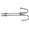 Lami-Cell Umbria Equitazione Redini Elastiche in Cuoio Full, Nero