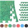 GORILLA SPORTS® Bordi per Tappeto da Fitness - 8 Pezzi, 60cm lungo, Spessore 1,2cm, Schiuma EVA, Antiscivolo, Colore a Scelta - Tappetino, Materassino per Palestra, ad Incastro, Tappetini Puzzle