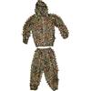 predolo Ghillie Suit Set Trenino da Cecchino Foglia Giungla Foresta Mimetico Bambini, Bambini, Taglia Unica