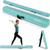 ZERRO Trave Ginnastica Artistica per Casa Pieghevole, 240cm Bambini Allenamento, Viola