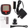 NONGYU Tachimetro per bicicletta, computer da ciclismo, automatico, multifunzione, display LCD retroilluminato, cronometro