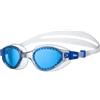 ARENA Cruiser Evo Junior Occhialini, Unisex Junior, Blue/Clear/Clear, Taglia Unica