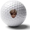 Jaucin Palline da Golf Personalizzate: Incidi il Tuo Nome, Testo o Data (Argento-Surlyn, 3)