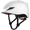 Lumos casco intelligente Street | Urban | Skateboard, Scooter, accessori per bici | Luci LED anteriori e posteriori | Indicatori di direzione | Luci dei freni | Bluetooth connesso| Adulti (Bianco)