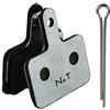 Noah And Theo nt-bp004 / Smal Alu S Metallizzato Freno a Disco PASTIGLIE Adatte a Promax Q6, DSK-909, DSK-915, Solve, Solve S, Solve ST, Lucid And Decode R