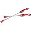 Generic Sgancio Rapido Mtb 1 paio Mtb. Installatori di biciclette di montagna for biciclette for biciclette Ultralight Quick Release Skewers QR 100mm 135mm for Mountain Road Bike Hub 9mm 5mm Sgancio Rapido Bi