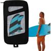 Generico Borsa per pinne da surf, borsa porta pinne da surf | Porta pinne da surf per organizer per pinne - Borsa da viaggio Borsa da trasporto portatile, custodia per pinne da surf di grande capacità, borsa p