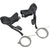 Agatige Leve Freno Bicicletta Cambio 3x7 7 8 9 velocità Cambio V Cavo Freno per Moutain Bike, Bici da Strada, MTB, BMX, Fixie Gear, Ciclismo