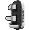 SPORTNOW Colpitore Boxe Imbottito per Braccio, Pao Muay Thai in PU e EPE con Cinghie e Maniglia, 38x20x18 cm, Blu