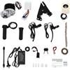 NIGORIY Kit di conversione elettrica da 24 V, 250 W, 330 rpm, per bicicletta, motore elettrico, kit di conversione per bicicletta, set fai da te, motore in rame per la maggior parte delle biciclette