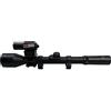 ECOMMUR Mirino telescopico 4x28 tattico Gamo con laser | Mirino telescopico per carabine e fucili a pallini (aria compressa) o Airsoft