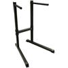 CIPRIANI SPORT® - Dip Station Pro per Allenamento Gym Home - Struttura Robusta per Eccellenza in Esercizi di Dips Presa Sicura (Vernice nero metallizata, Da Muro)