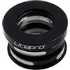 QmeNa Serie Sterzo Set di sterzo for Bicicletta da 44 mm Cuscinetto sigillato for Bicicletta Pieghevole in Lega di Alluminio Integrato Tappo Serie Sterzo MTB (Material : Noir)