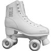 KRF School PPH Pattini A Rotelle Per Artistico, Unisex bambini, Bianco, 33