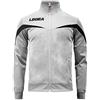 LEGEA Giacca sportiva Salvador full zip antivento sportiva da sport running outdoor bianco nero