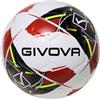 givova Pallone Match New Maya Rosso/Nero Tg. 5