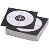 ACEXIER 100 pezzi di carta bersaglio per la caccia, accessori per fondina da caccia, carta bersaglio per tiro a segno, accessori per allenamento con pistola e fucile (14x14cm) (Black)