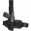 VEGA HOLSTER Fondina Vega Cordura Coscia FPA204 per Glock 17 e Simili Serie FPA2 (Mano Destra, Nero)