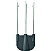 art pesca FIOCINA Punte Inox SALVIMAR A 3 E 5 Punte in Acciaio Inox (3 Punte)