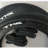 Generico 2 COPERTONI 20 X 4.0 RINFORZATI + CAMERE D'ARIA COPPIA PNEUMATICI SLICK FAT BIKE E-BIKE RUOTE 20''