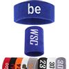 SF Custom Set di fasce da polso e fascia per la testa personalizzate con ricamo personalizzabile, fasce antisudore atletiche, 1 fascia per la testa e 2 fasce da polso (set)