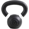 BOOMFIT Kettlebell 4-24 kg in Ghisa | Pesi Palestra Kettlebell Professionali | Pesa Russa Ghiria per Allenamento Forza e Cross Training | Attrezzatura Fitness Casa e Box per Uomo e Donna (8 Kg)