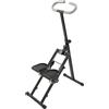 HUSPOO Stair Stepper - Scaletta verticale pieghevole, portata 100 kg, con display, per allenamento completo a casa, per gambe e cardio