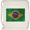 Urban Backwoods Brazil Flag Vintage Logo Borsa da Palestra Sportiva