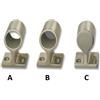 Trem Supporti per Corrimano Tientibene Foro Ø 25mm Tipo: A Modello: Centrale H mm: 56 Modello: Angolo 60°