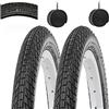 Kopeme Union EBA16NEU 2 COPERTONI + 2 CAMERE d'Aria 16 x 1.75 47-305 City Bike Pneumatici Bici Bambino