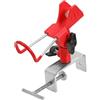 Baoblaze Supporto per Canna da Pesca per Barca, con Morsetto, Supporto Versatile Antiscivolo per Canna da Pesca, poggiacanna per banchine, Bordi e ringhiere, Rosso