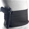 Gexgune Cintura elastica tattica nascosta Carry Belly Band Gun Pistol Holster 2 Custodia per caricatore per G1ock 23 S1g 226 (L: Fit in vita da 32 '' - 64,5 '')
